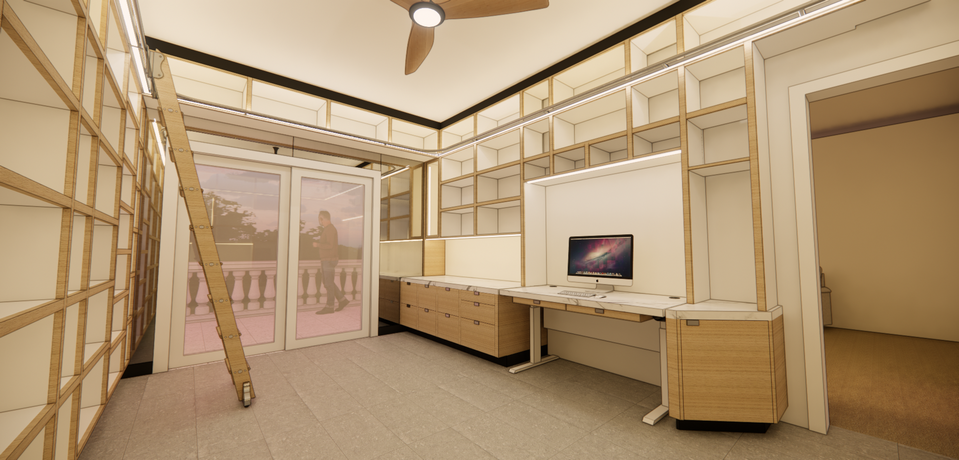 home office Interior Design.