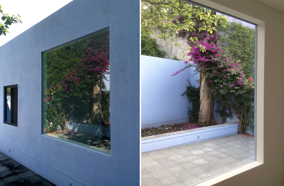 Casa Lila Home Architecture by Gerald (Jerry) Jacobs©. Restoration elevation window and garden details.