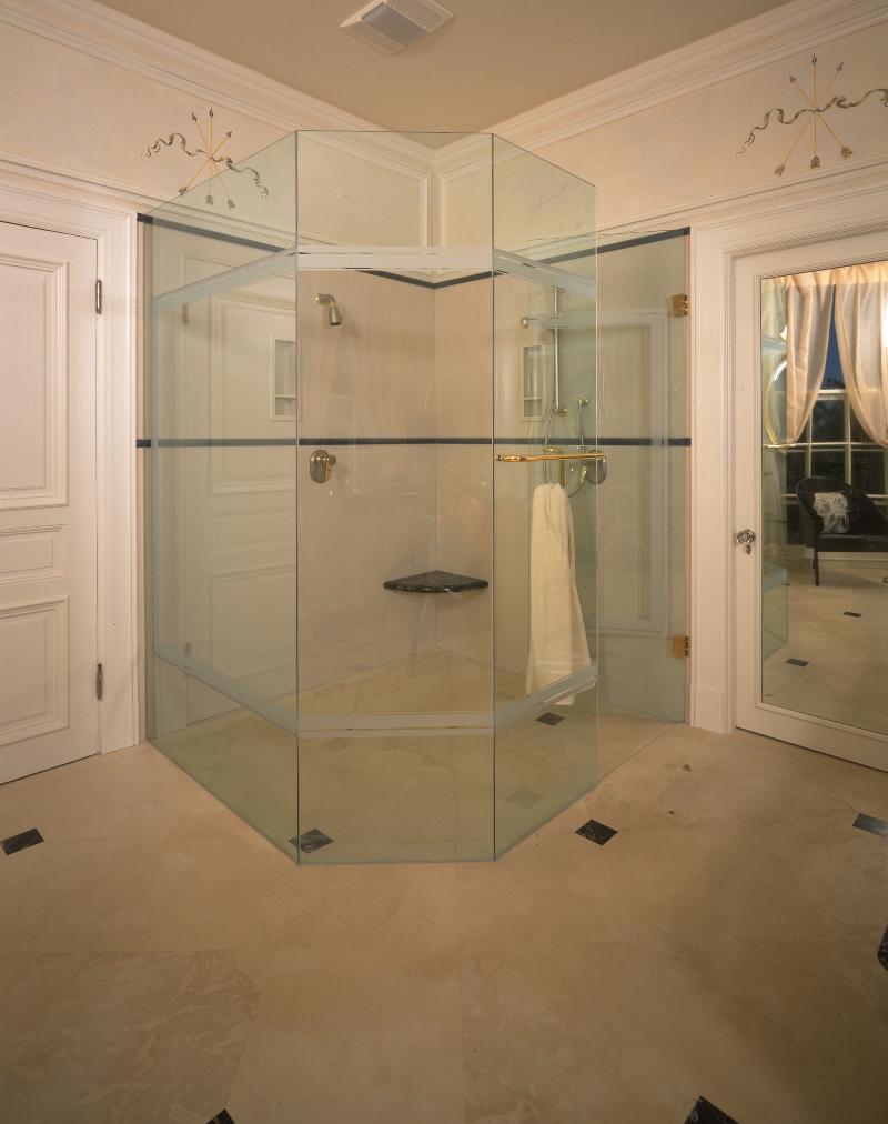 Classic Baths.Classic Black & White Baths. by Jerry Jacobs Design.
