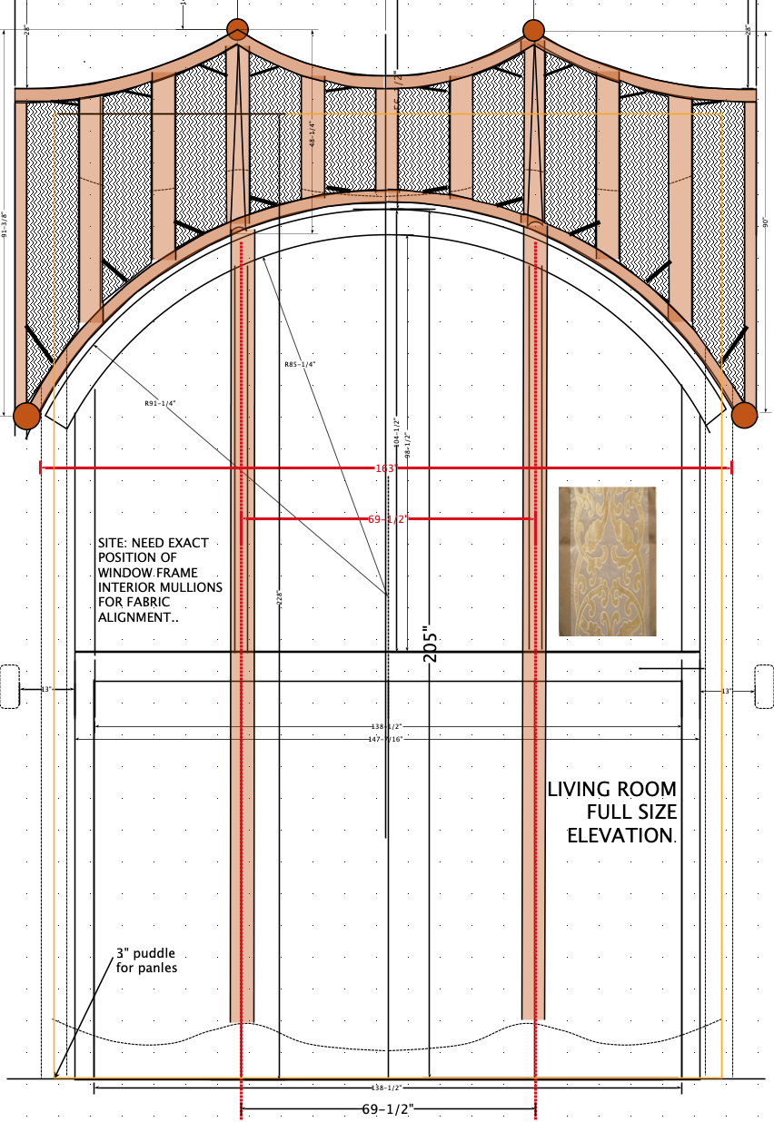 Residential high-end Window Treatments