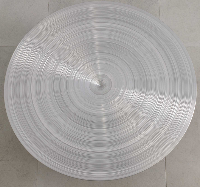 Round dining tables.