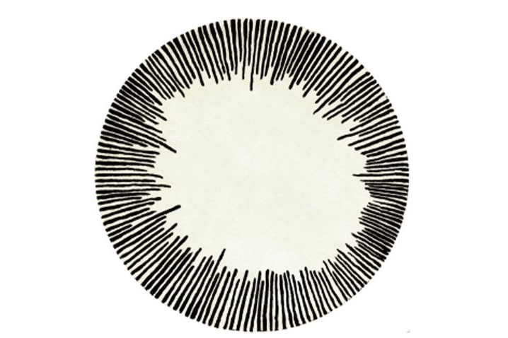 Round rugs.