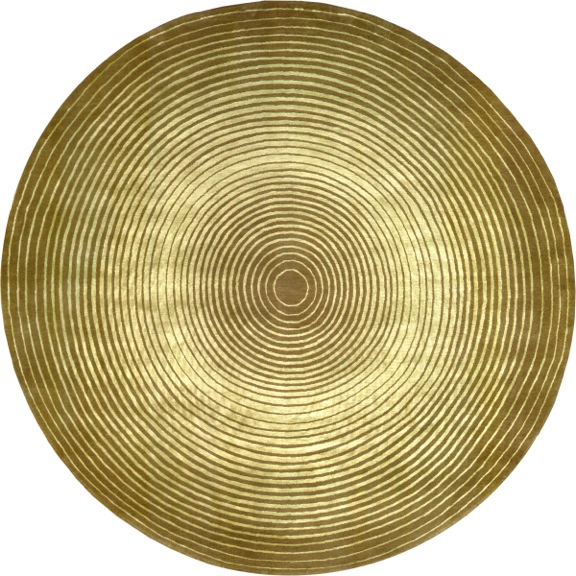 Round rugs.
