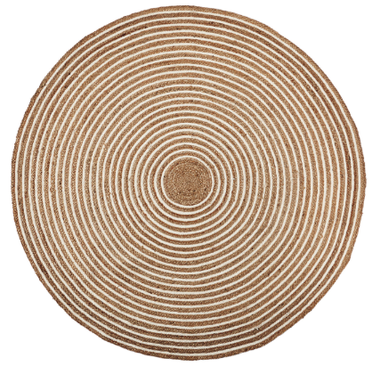 Round rugs.