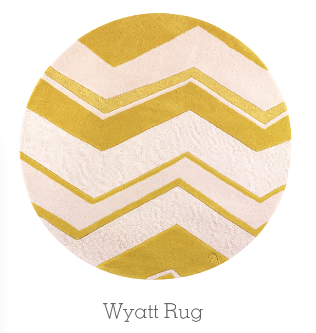 Round rugs.