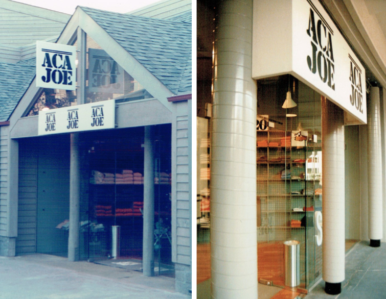 Aca Joe store,by Jerry Jacobs Design© The Village, Crte Madera, California,