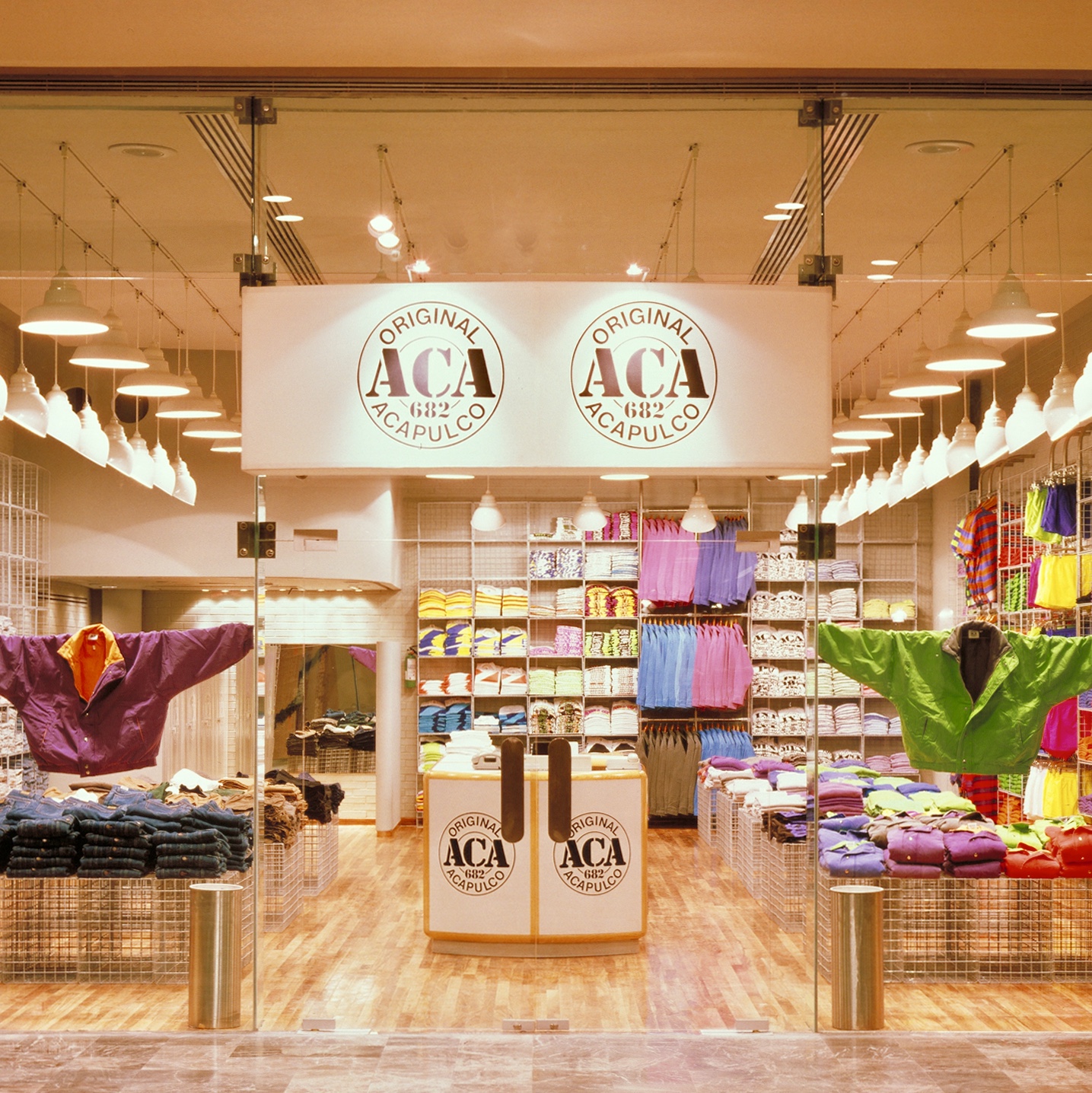 Aca Joe mall store Architecture and Interior and fixture design by Jerry JACOBS DESIGN