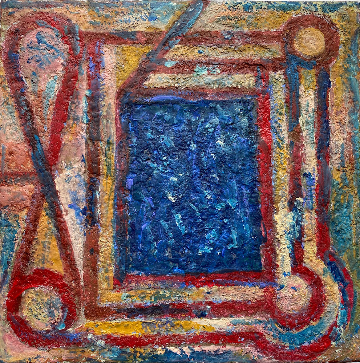 Art Home Interior Design. Vicente Rojo, Mexican Painter. Art for sale at Jerry Jacobs Design.