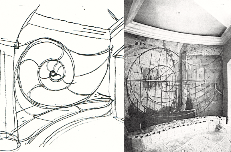 Nautilus 2, a wall fountain by Jerry Jacobs Design©
