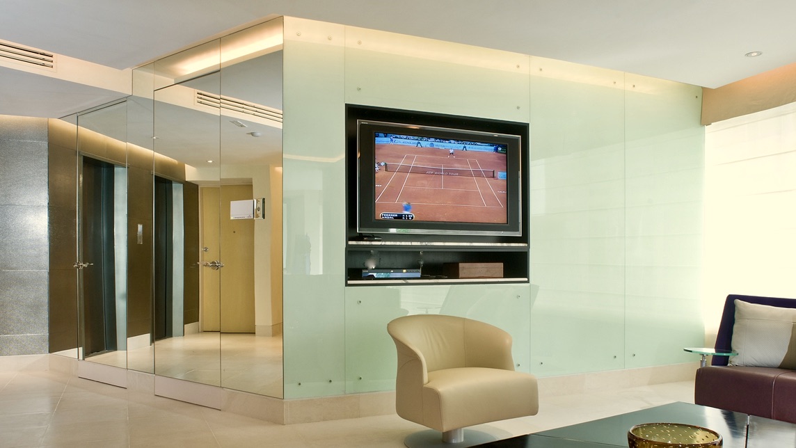 Contemporary apartment Design. High-rise Apartment