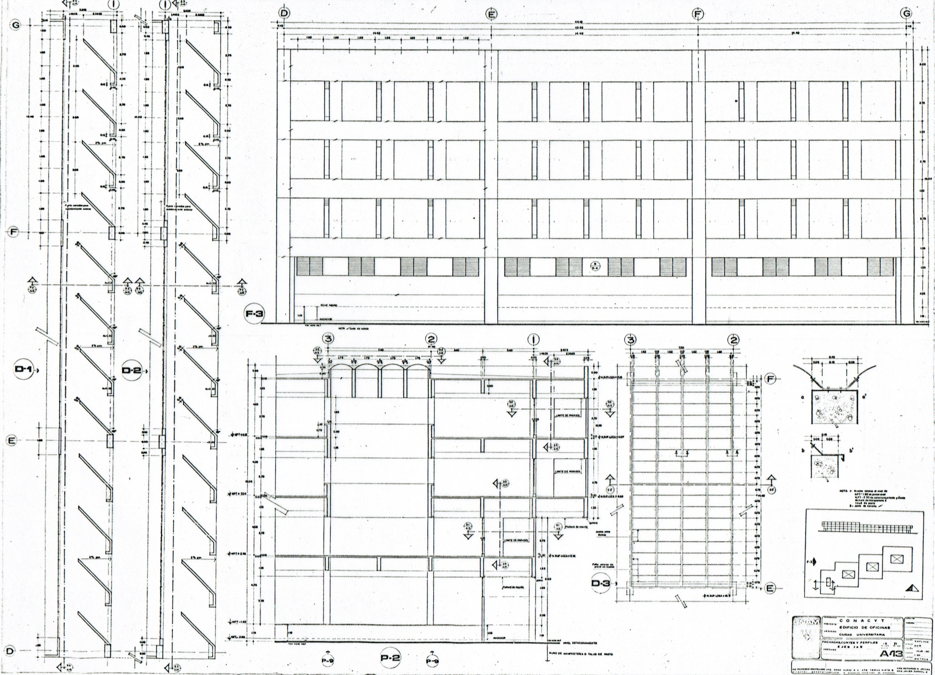 Arquitectura Corporativa CONACYT Arquitectos NG Jerry Jacobs y Enrique Carral Icaza. Detalles.