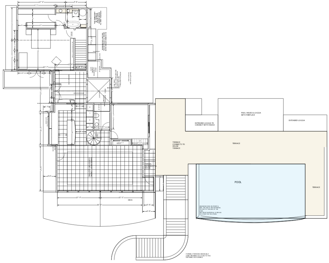 Tiburon single home Architectural remodeling. remodeling plans by Jerry Jacobs Design©