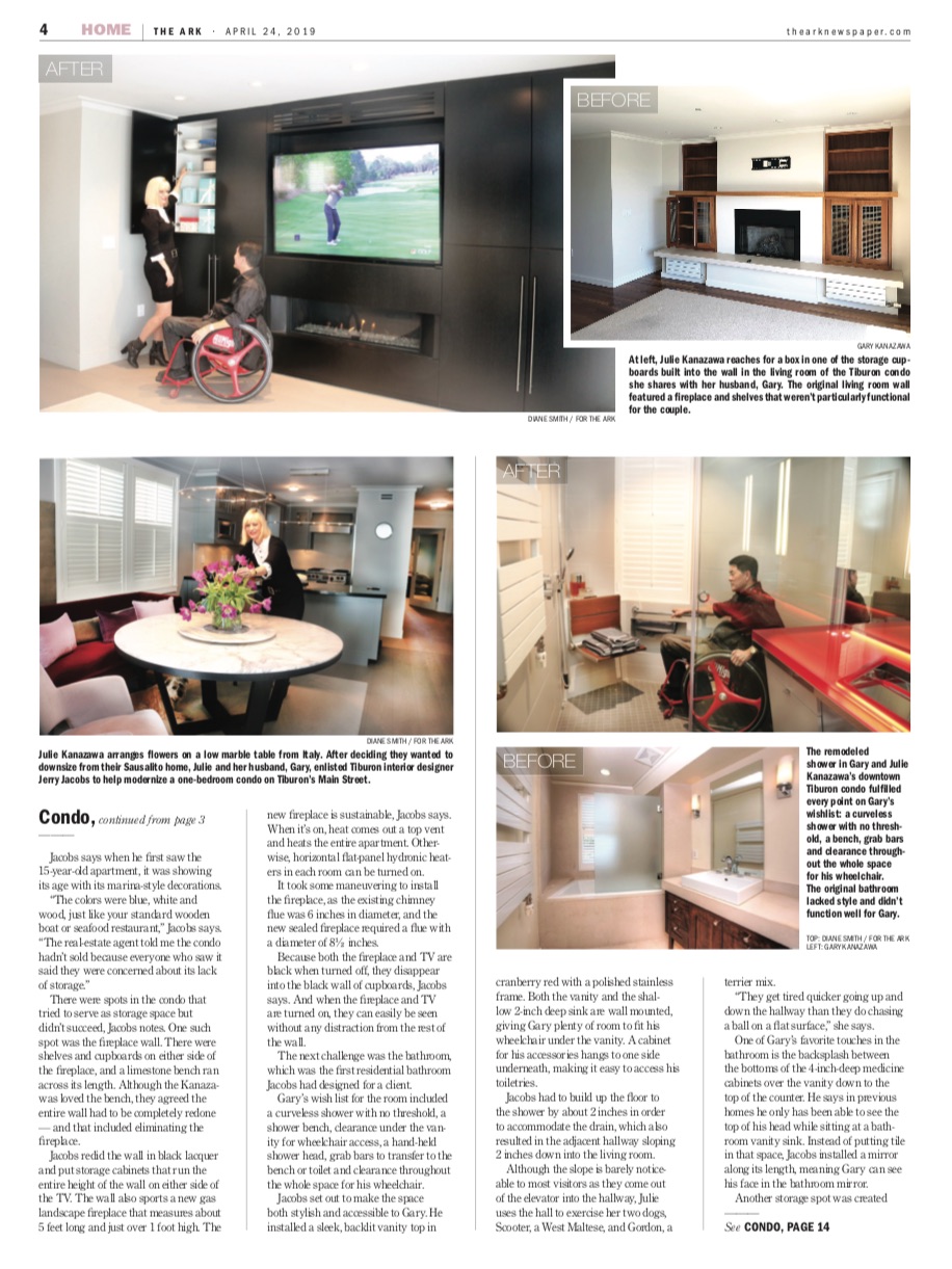 Ark Newspaper cover of the Home section.