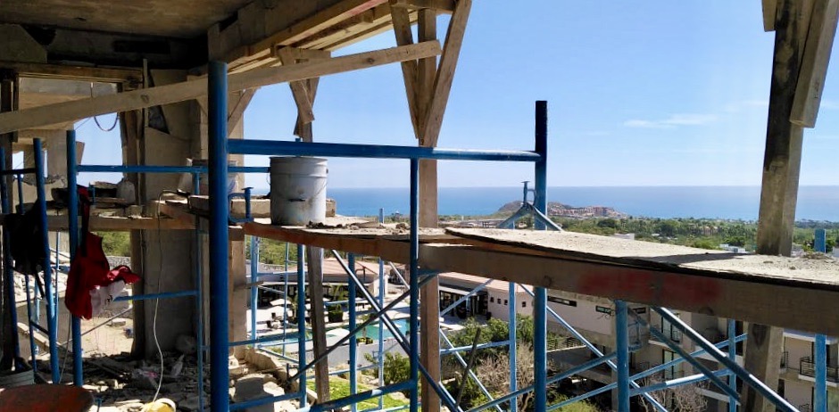 Condominium under construction. Interior Design by Jerry Jacobs Design ©